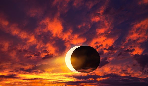 éclipse solaire nouvelle lune en Taureau