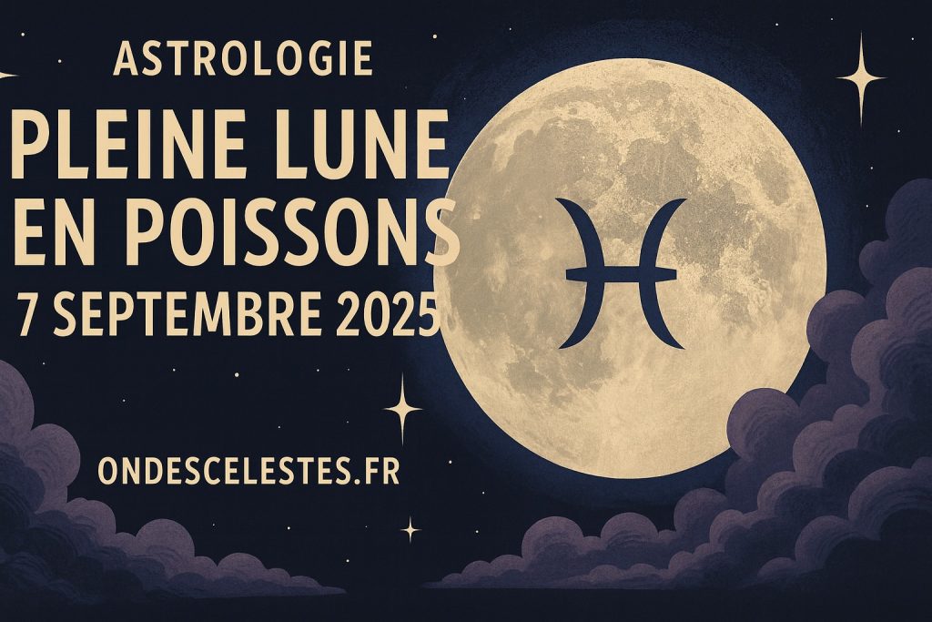 pleine lune en poissons du 7 septembre 2025